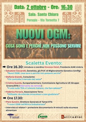 I nuovi OGM: cosa sono e perché non possono servire.